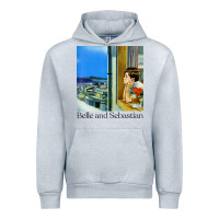 Heather Grey belle and sebastian 90s style fanart design Urban Hoodie - linhVisuals