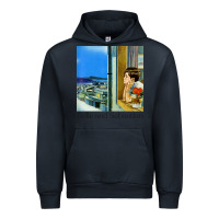 Navy belle and sebastian 90s style fanart design Urban Hoodie - linhVisuals