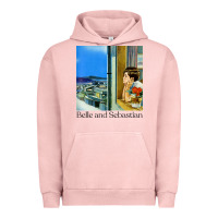 Pigment Salmon belle and sebastian 90s style fanart design Urban Hoodie - linhVisuals