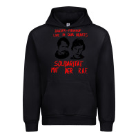 Black baader–meinhof raf original 70s design Urban Hoodie - linhVisuals