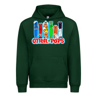 Forest Green otter pops anime character Urban Hoodie - linhVisuals