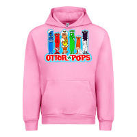 Fuchsia Pink otter pops anime character Urban Hoodie - linhVisuals