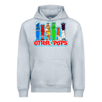 Heather Grey otter pops anime character Urban Hoodie - linhVisuals