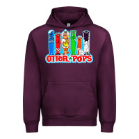Mauve Wine otter pops anime character Urban Hoodie - linhVisuals