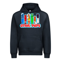 Navy otter pops anime character Urban Hoodie - linhVisuals