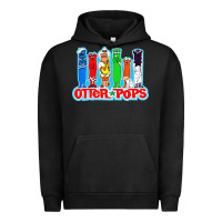 Pigment Black otter pops anime character Urban Hoodie - linhVisuals