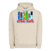 Pigment French Oak otter pops anime character Urban Hoodie - linhVisuals