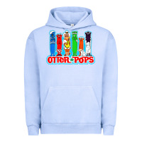 Pigment Grape Ice otter pops anime character Urban Hoodie - linhVisuals
