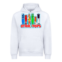 White otter pops anime character Urban Hoodie - linhVisuals