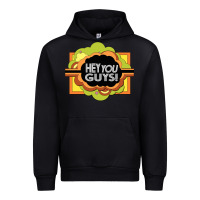Black hey you guys   the electric company Urban Hoodie - linhVisuals