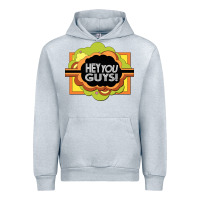 Heather Grey hey you guys   the electric company Urban Hoodie - linhVisuals