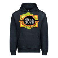 Navy hey you guys   the electric company Urban Hoodie - linhVisuals