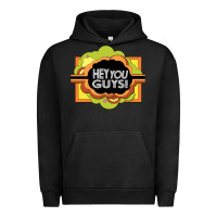 Pigment Black hey you guys   the electric company Urban Hoodie - linhVisuals