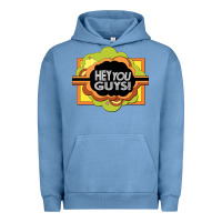 Pigment Pebble Blue hey you guys   the electric company Urban Hoodie - linhVisuals