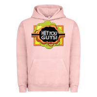 Pigment Salmon hey you guys   the electric company Urban Hoodie - linhVisuals