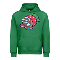 Emerald chocolate covered strawberry Urban Hoodie - linhVisuals