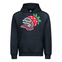 Navy chocolate covered strawberry Urban Hoodie - linhVisuals