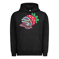 Pigment Black chocolate covered strawberry Urban Hoodie - linhVisuals