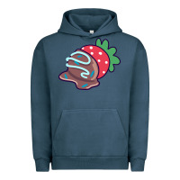 Pigment Midnight Navy chocolate covered strawberry Urban Hoodie - linhVisuals