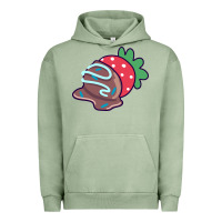Pigment Oil Green chocolate covered strawberry Urban Hoodie - linhVisuals