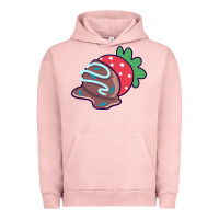 Pigment Salmon chocolate covered strawberry Urban Hoodie - linhVisuals