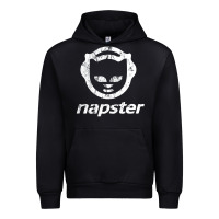 Black napster light Urban Hoodie - linhVisuals