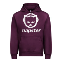 Mauve Wine napster light Urban Hoodie - linhVisuals