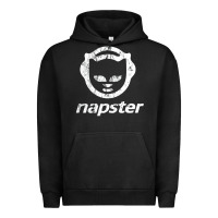 Pigment Black napster light Urban Hoodie - linhVisuals