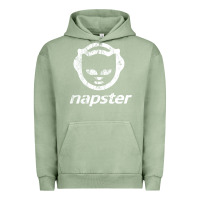 Pigment Oil Green napster light Urban Hoodie - linhVisuals