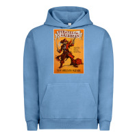 Pigment Pebble Blue pirates of the caribbean film Urban Hoodie - linhVisuals