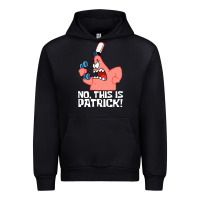 Black no this is patrick Urban Hoodie - linhVisuals