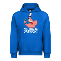 Cobalt no this is patrick Urban Hoodie - linhVisuals