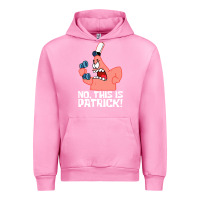 Fuchsia Pink no this is patrick Urban Hoodie - linhVisuals