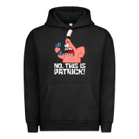 Pigment Black no this is patrick Urban Hoodie - linhVisuals