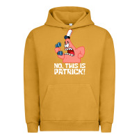 Pigment Peanut Butter no this is patrick Urban Hoodie - linhVisuals