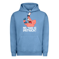 Pigment Pebble Blue no this is patrick Urban Hoodie - linhVisuals