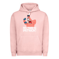 Pigment Salmon no this is patrick Urban Hoodie - linhVisuals