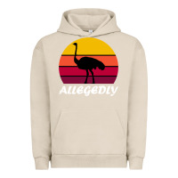 Pigment French Oak retro vintage allegedly ostrich Urban Hoodie - linhVisuals