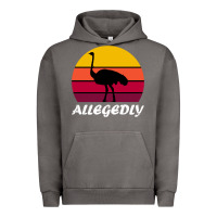 Pigment Tornado retro vintage allegedly ostrich Urban Hoodie - linhVisuals