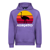 Tulip retro vintage allegedly ostrich Urban Hoodie - linhVisuals