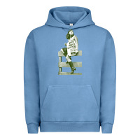 Pigment Pebble Blue bernadette devlin retro irish fanart Urban Hoodie - linhVisuals