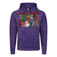 Cloud Purple Santa's Favorite Tennis Player For Christmas Vintage Hoodie - FaDigitalArtStudio