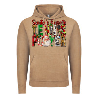 Vintage Coffee Santa's Favorite Tennis Player For Christmas Vintage Hoodie - FaDigitalArtStudio