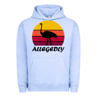 Pigment Grape Ice retro vintage allegedly ostrich Urban Hoodie - linhVisuals