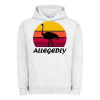 Pigment Lunar Rock retro vintage allegedly ostrich Urban Hoodie - linhVisuals