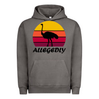 Pigment Tornado retro vintage allegedly ostrich Urban Hoodie - linhVisuals
