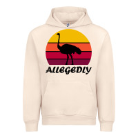 Sandshell retro vintage allegedly ostrich Urban Hoodie - linhVisuals