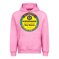 Fuchsia Pink all purpose kikkoman Urban Hoodie - linhVisuals