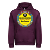 Mauve Wine all purpose kikkoman Urban Hoodie - linhVisuals