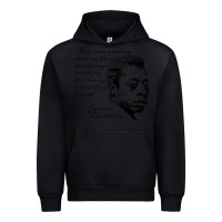 Black james baldwin Urban Hoodie - linhVisuals
